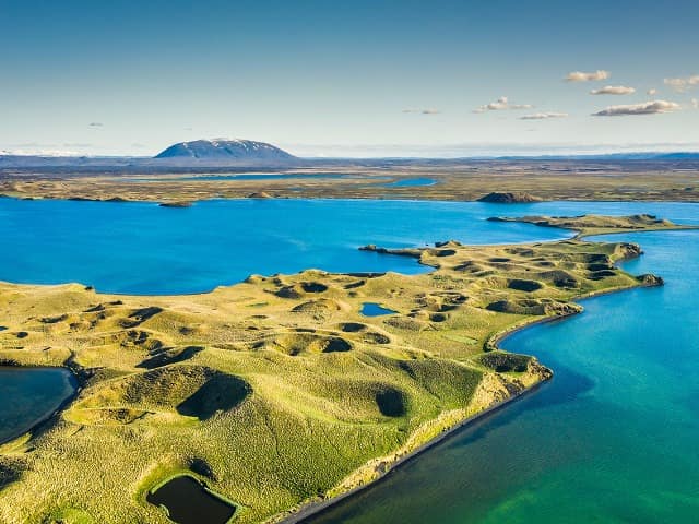 Islandia lago myvatn